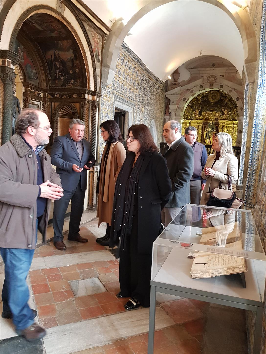 Secretária de Estado da Cultura visita Museu Regional Rainha D. Leonor