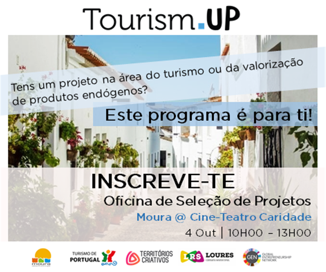 Tourism Up em Moura a 4 de outubro
