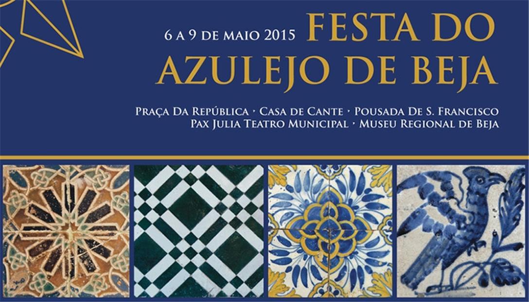 A festa do Azulejo já a decorrer até dia 9 de maio.