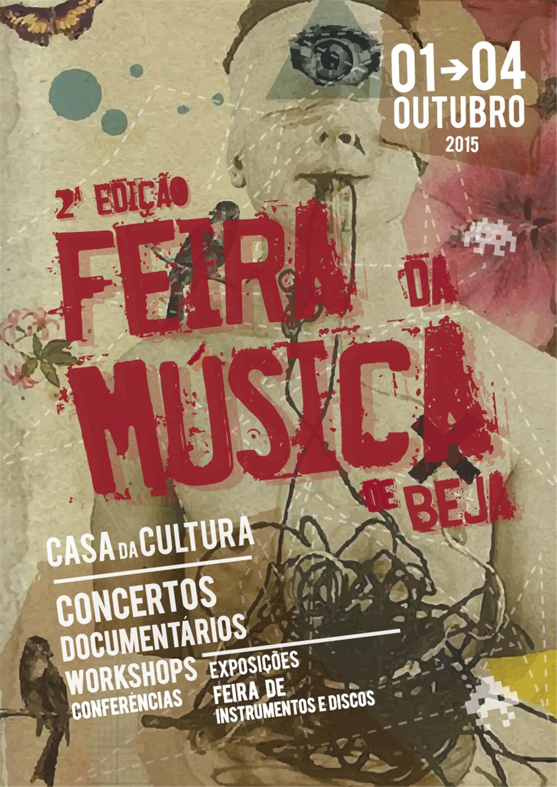 De 1 a 4 de outubro realiza-se a II Feira da Música de Beja