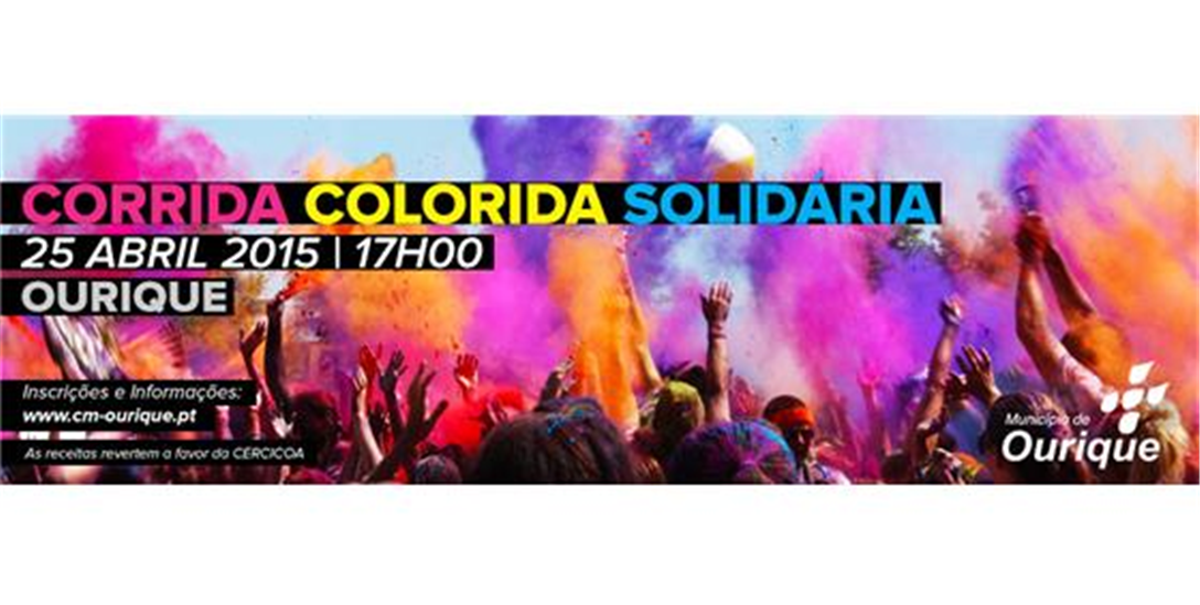 Corrida Colorida Solidária em Ourique