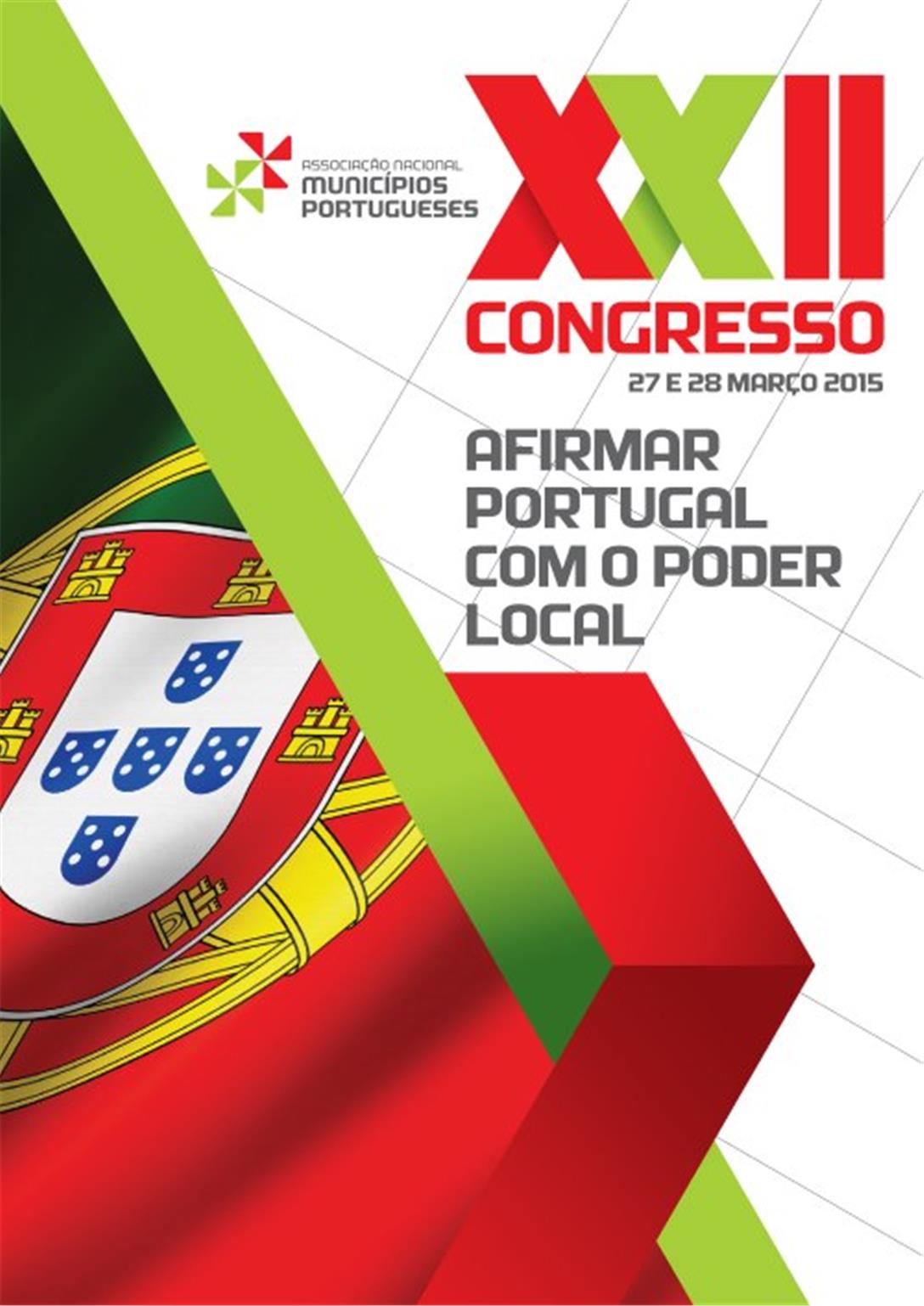 ANMP promove XXII Congresso “Afirmar Portugal com o Poder Local”