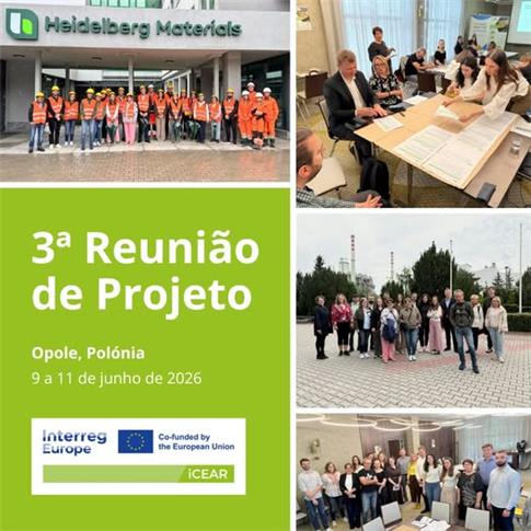 Reunião de intercâmbio inter-regional do projeto europeu iCEAR