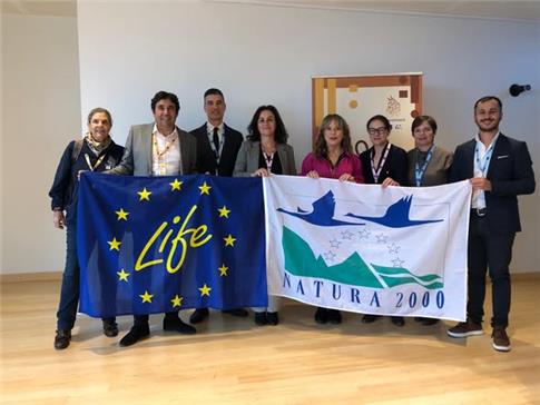 CIMBAL representa o projeto LIFE Lynxconnect em Bruxelas