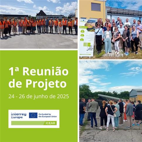 Reunião de  intercâmbio inter-regional do projeto europeu iCEAR!