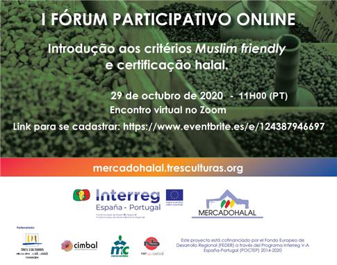Fórum Participativo Online: ‘Mercado Halal: resiliência do mercado às novas tendências do turismo'