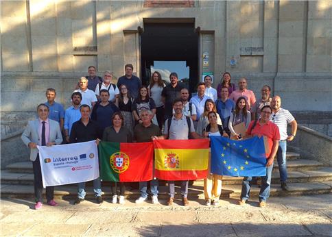 Quinta jornada das reuniões técnicas dos grupos de trabalho do projeto FIREPOCTEP em Plasencia (Espanha)
