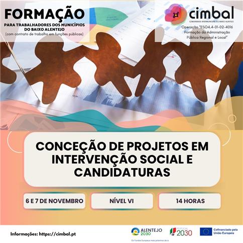 Conceção de Projetos em Intervenção Social e Candidaturas Conceção de Projetos em Intervenção Social e Candidaturas