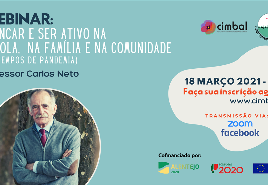 Webinar: Brincar e ser ativo na escola, na família e na comunidade (em tempos de Pandemia) - Professor Carlos Neto